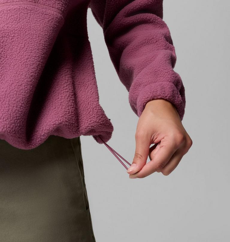 Women's Timber Meadow MTR Half Zip Sherpa Fleece, Color: Antique Mauve, image 6