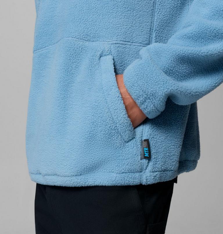 Men's Timber Crest MTR Sherpa Fleece Hoodie, Color: Rainy Day, image 6