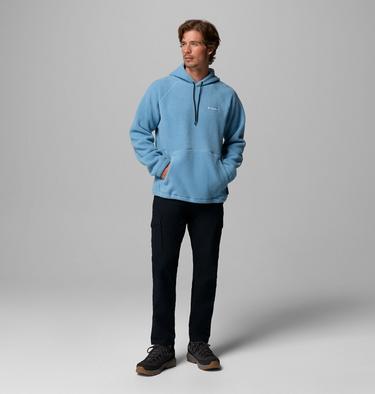 Men's Timber Crest MTR Sherpa Fleece Hoodie, Color: Rainy Day, image 10