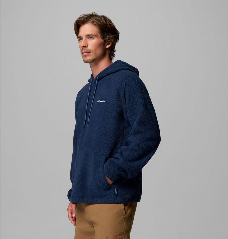 Men's Timber Crest MTR Sherpa Fleece Hoodie, Color: Collegiate Navy, image 4