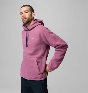 Men's Timber Crest MTR Sherpa Fleece Hoodie, Color: Antique Mauve, image 16