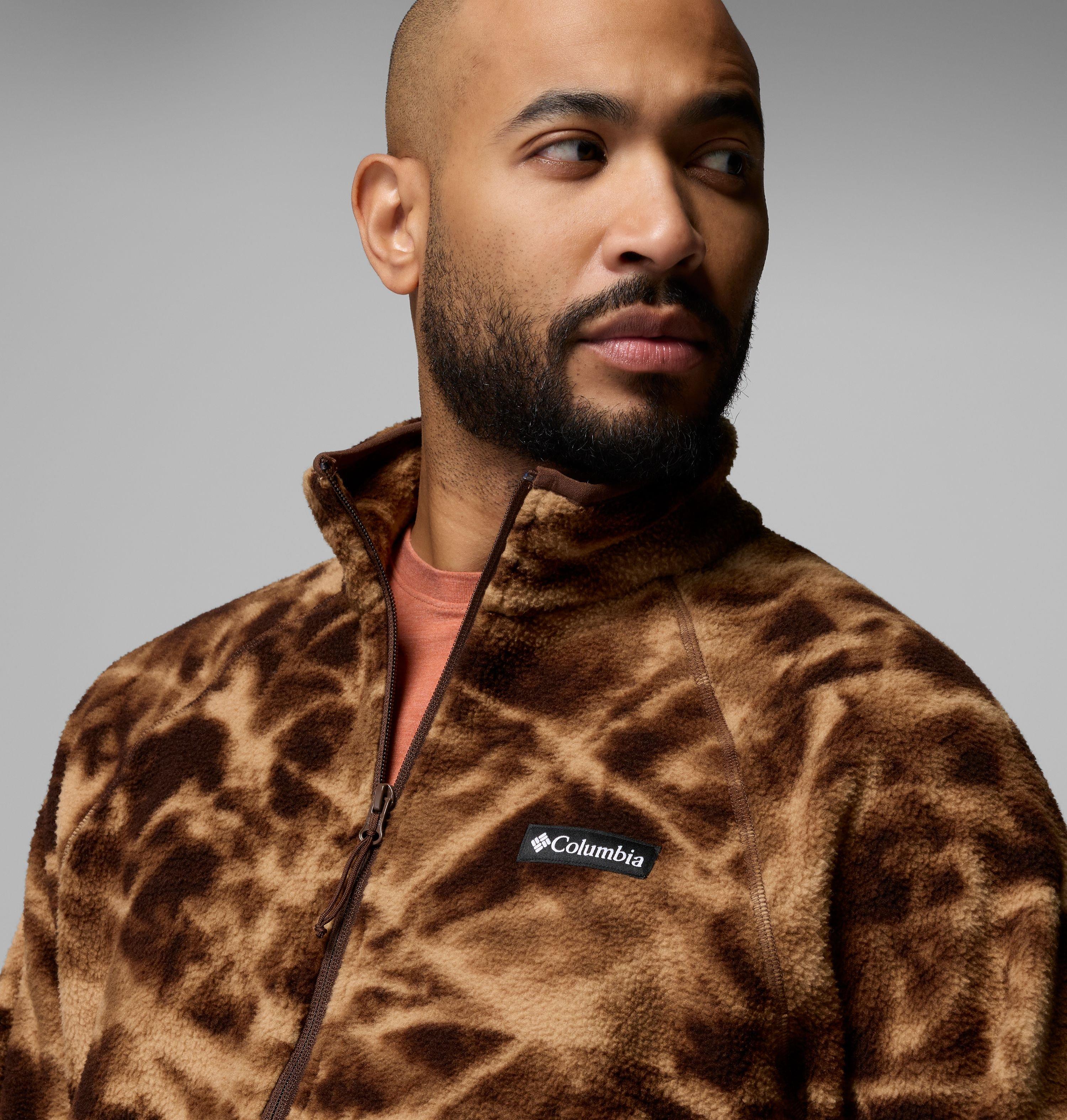 Men's Timber Crest MTR Fleece Printed Half Zip 5