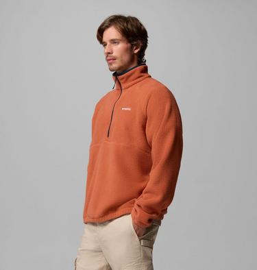 Polaire Sherpa Semi-Zipp&eacute;e Timber Crest MTR Homme, Color: Teak Brown, image 16