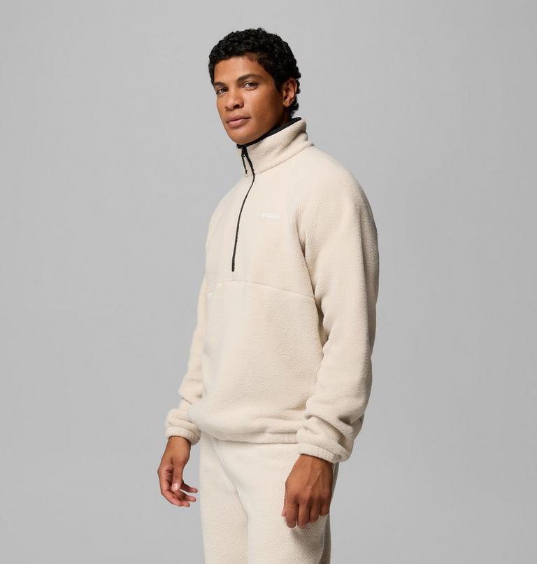 Men's Timber Crest MTR Half Zip Sherpa Fleece, Color: Dark Stone, image 4