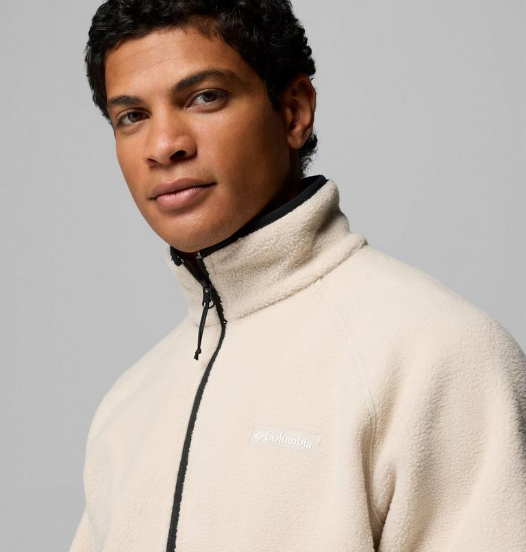 Men's Timber Crest MTR Half Zip Sherpa Fleece, Color: Dark Stone, image 5