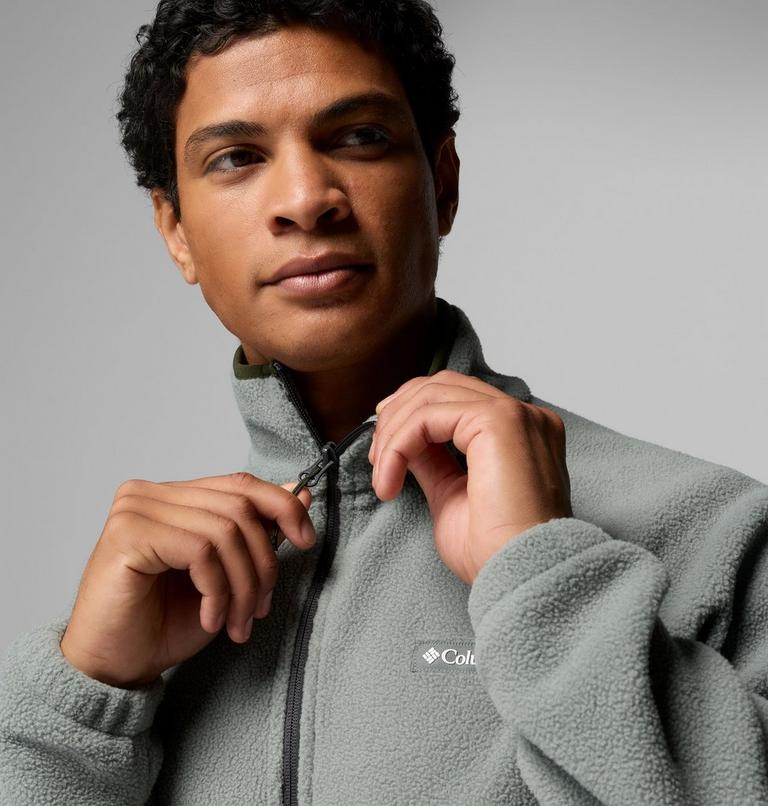 Polaire Sherpa Semi-Zipp&eacute;e Timber Crest MTR Homme, Color: Sedona Sage, image 5