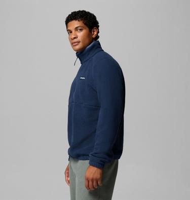 Polaire Sherpa Semi-Zipp&eacute;e Timber Crest MTR Homme, Color: Collegiate Navy, image 12