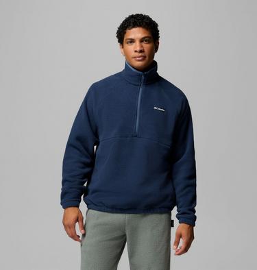 Polaire Sherpa Semi-Zipp&eacute;e Timber Crest MTR Homme, Color: Collegiate Navy, image 9