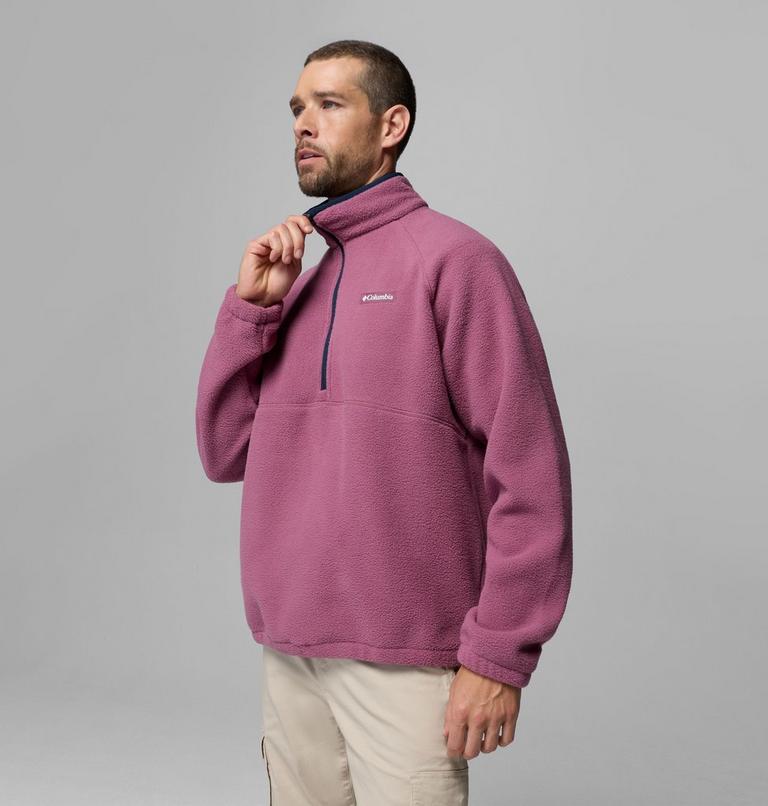 Polaire Sherpa Semi-Zipp&eacute;e Timber Crest MTR Homme, Color: Antique Mauve, image 4