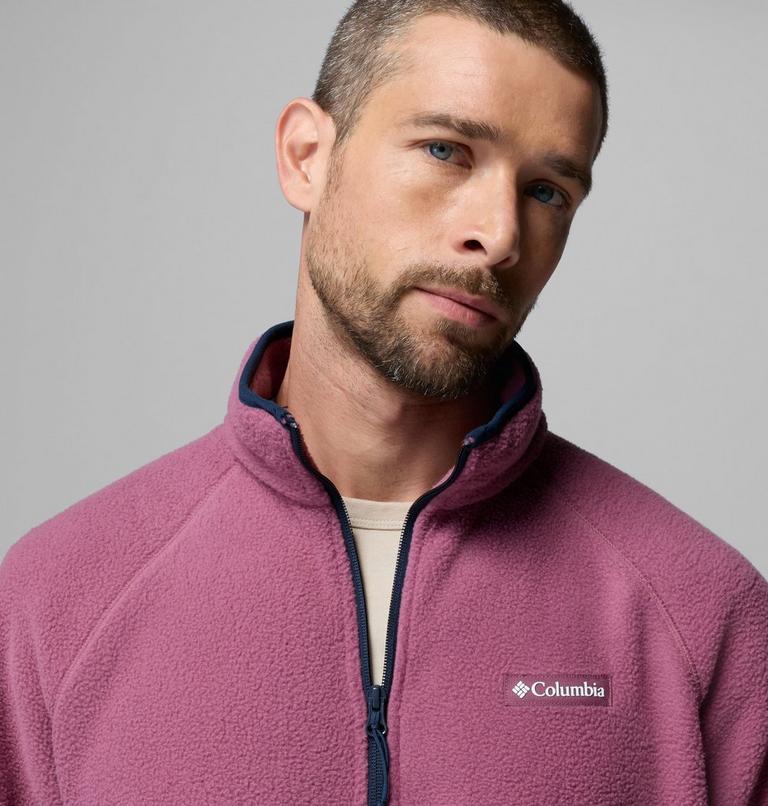 Polaire Sherpa Semi-Zipp&eacute;e Timber Crest MTR Homme, Color: Antique Mauve, image 5