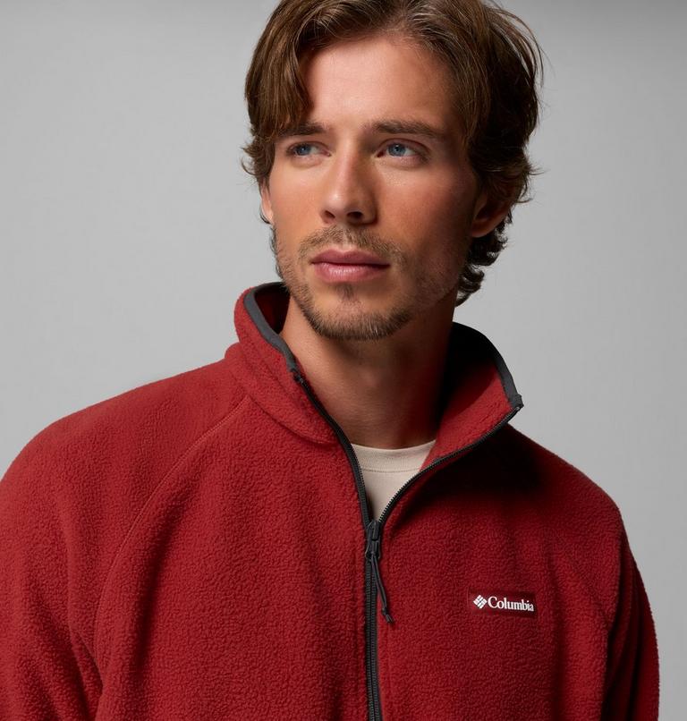Polaire Sherpa Semi-Zipp&eacute;e Timber Crest MTR Homme, Color: Red Oxide, image 5