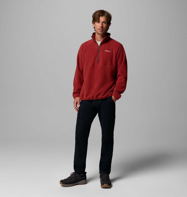 Polaire Sherpa Semi-Zipp&eacute;e Timber Crest MTR Homme, Color: Red Oxide, image 2