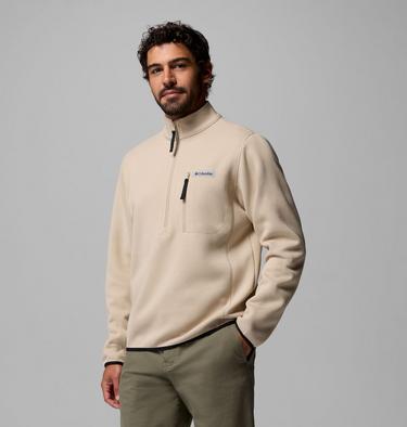 Polaire Semi-zipp&eacute;e Sweater Weather Homme, Color: Ancient Fossil, image 16