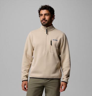 Polaire Semi-zipp&eacute;e Sweater Weather Homme, Color: Ancient Fossil, image 13
