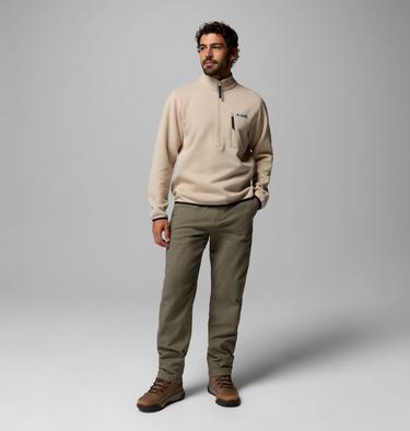 Polaire Semi-zipp&eacute;e Sweater Weather Homme, Color: Ancient Fossil, image 14
