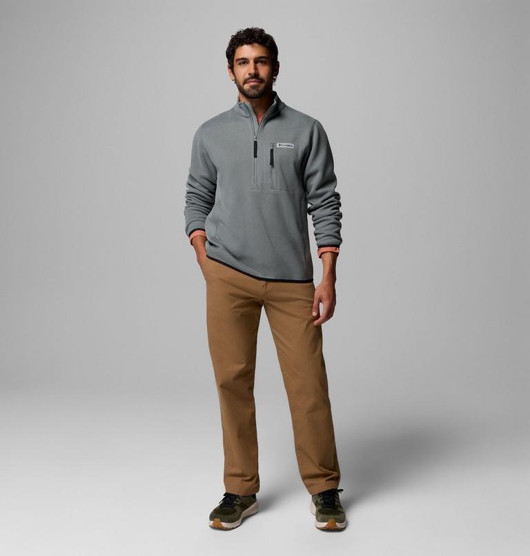 Polaire Semi-zipp&eacute;e Sweater Weather Homme, Color: Sedona Sage, image 2