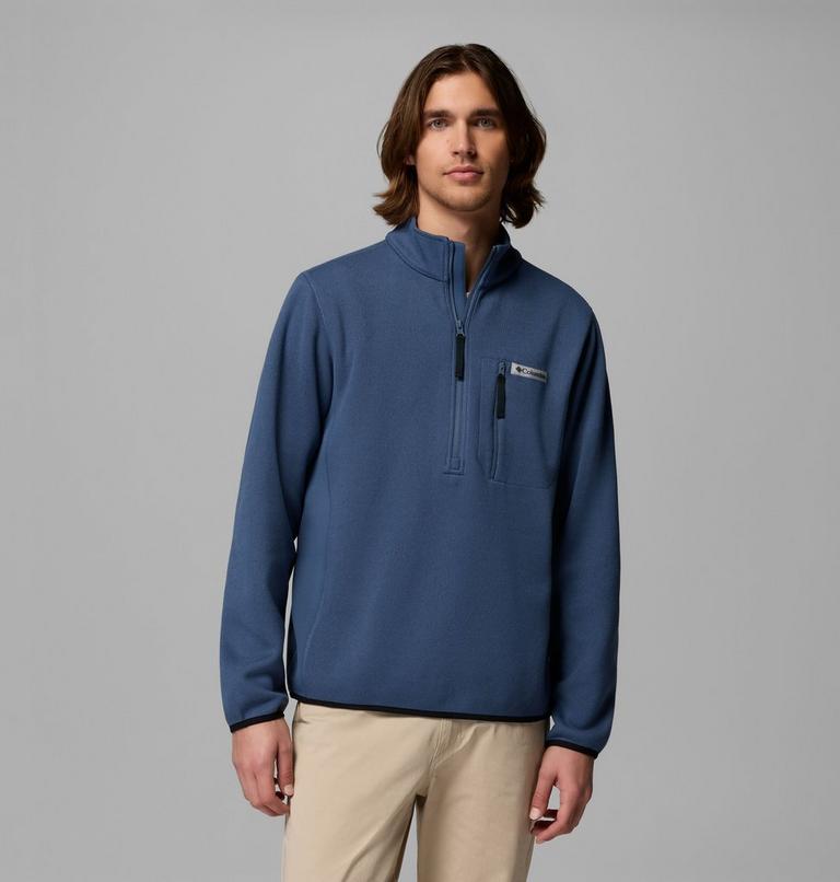 Polaire Semi-zipp&eacute;e Sweater Weather Homme, Color: Dark Mountain, image 1