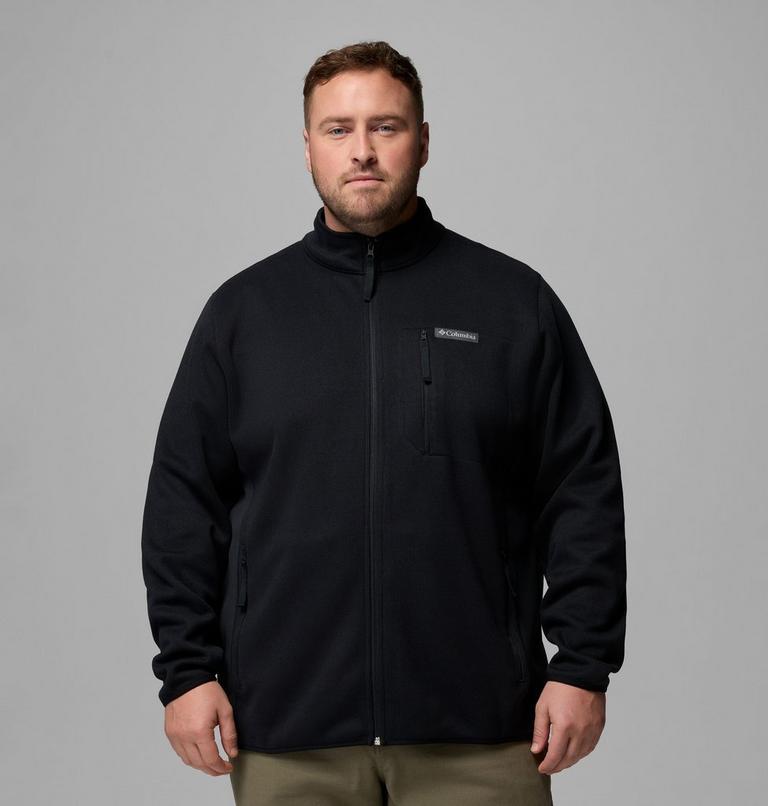 Veste Polaire Sweater Weather Homme Grande Taille, Color: Black, image 1