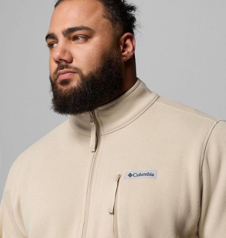 Veste Polaire Sweater Weather Homme Grande Taille, Color: Ancient Fossil, image 6