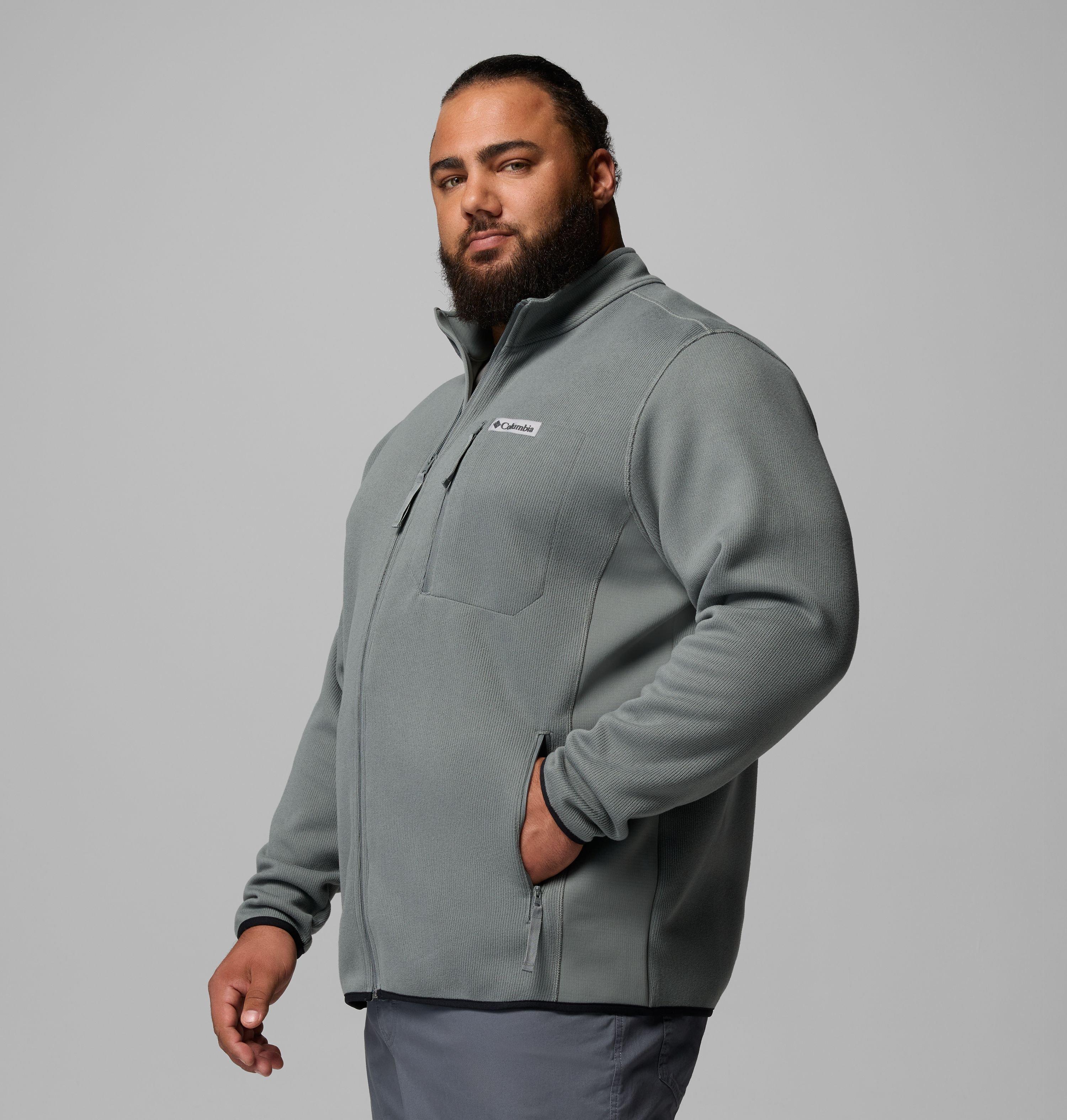 Men's Sweater Weather Full Zip Jacket - Big 4