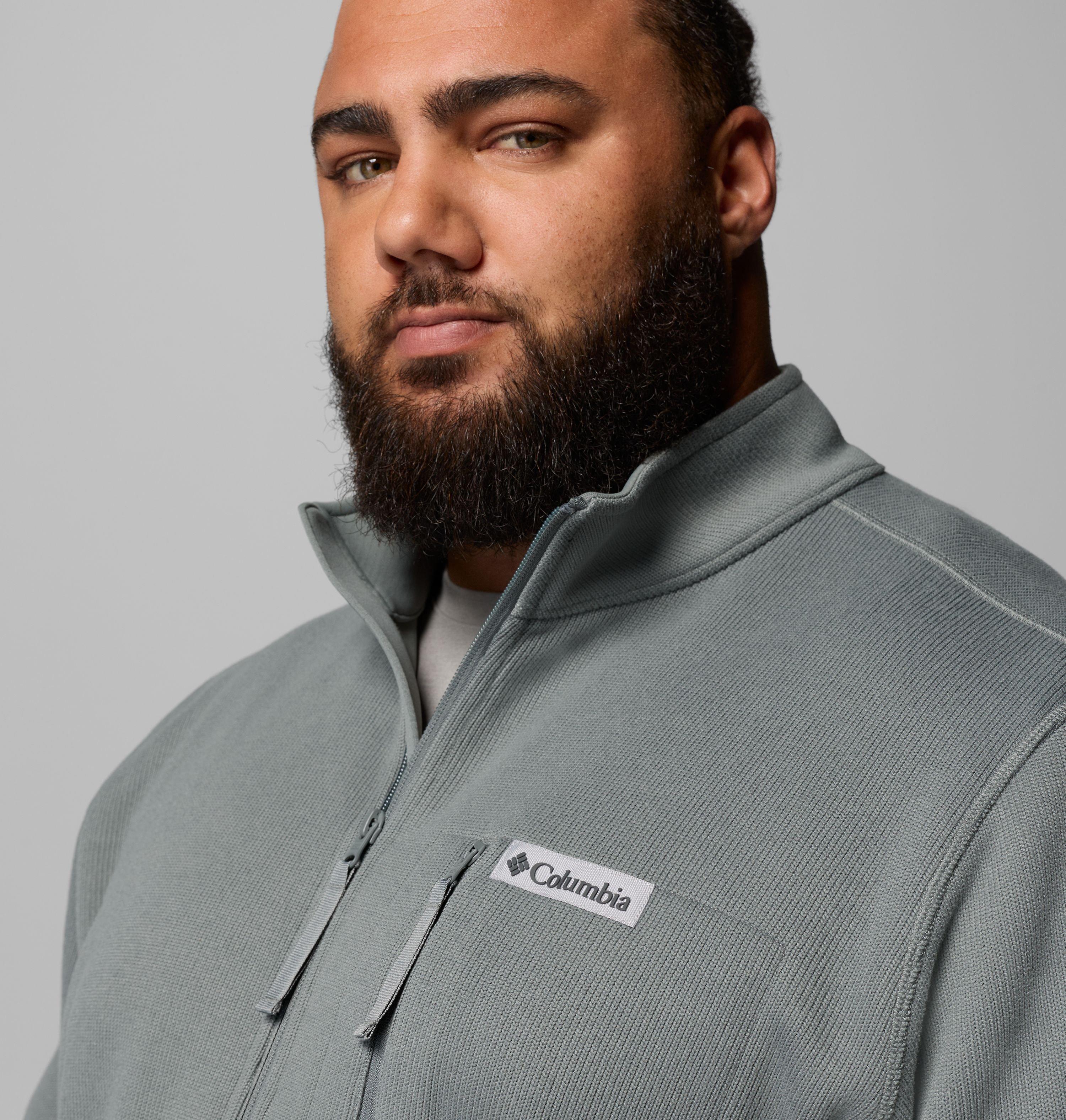Men's Sweater Weather Full Zip Jacket - Big 6
