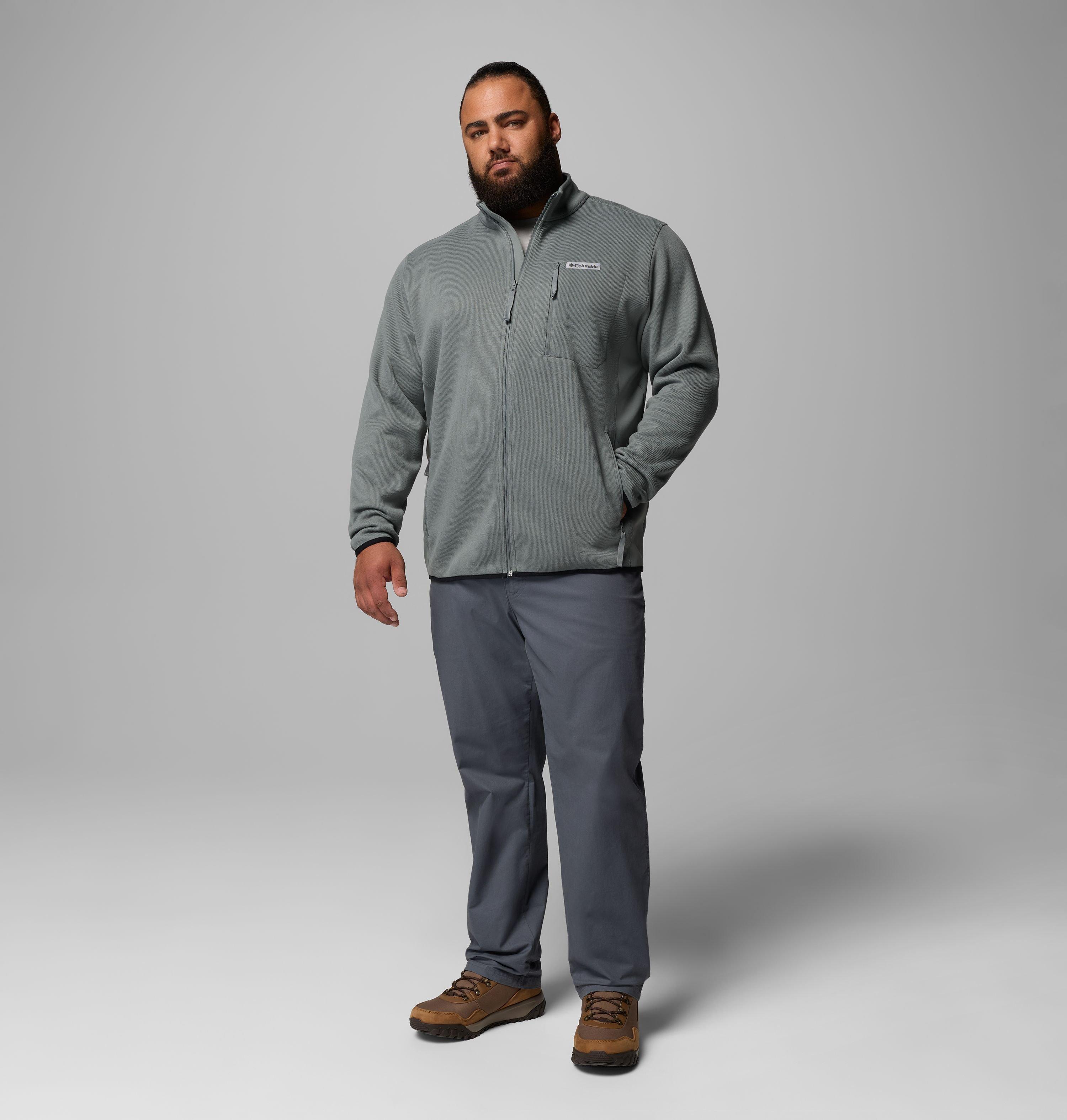 Men's Sweater Weather Full Zip Jacket - Big 7