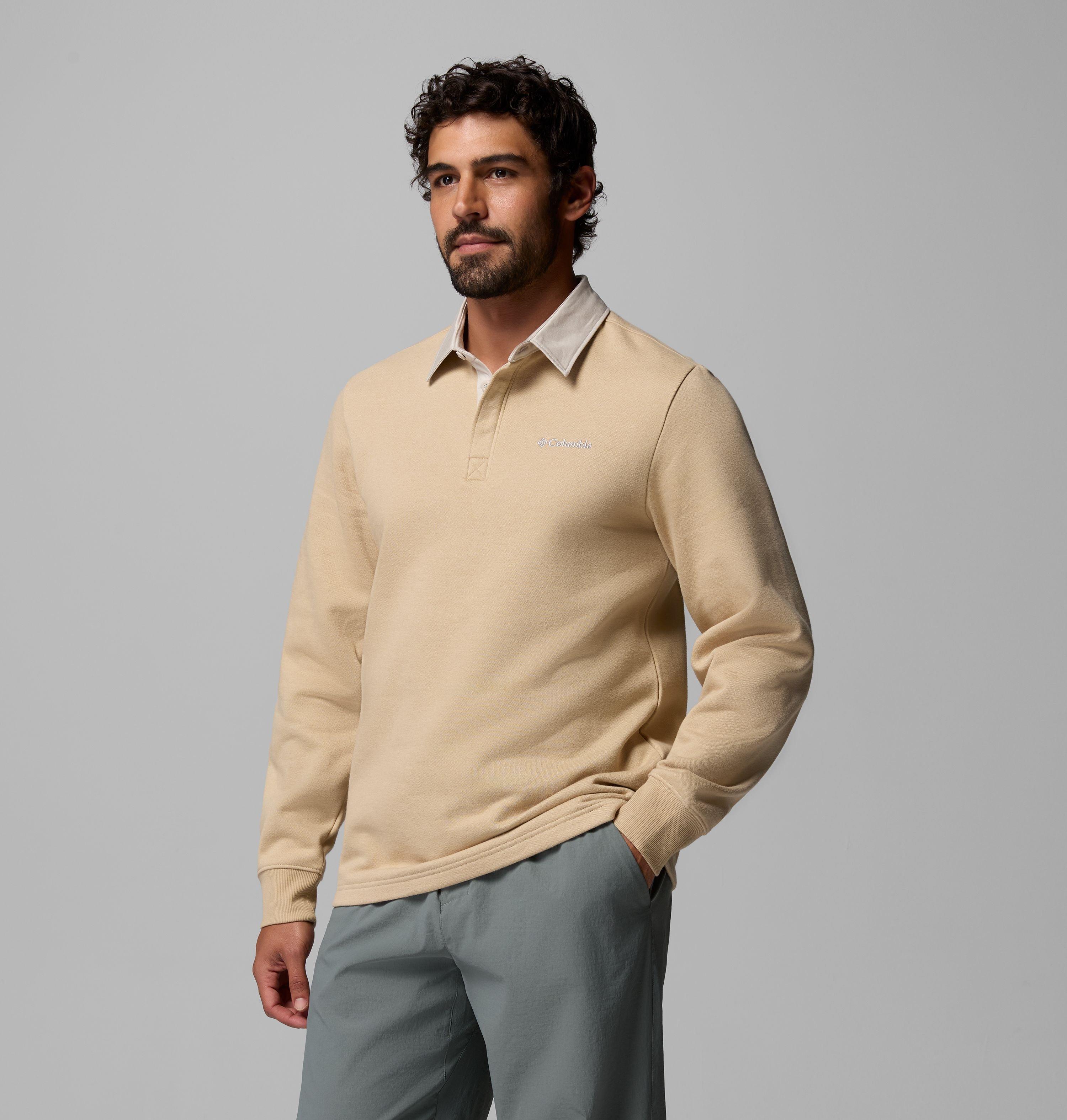 Men's Hart Mountain Collared Pullover | 241 | XS 4