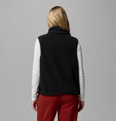Polaire Sans Manches Sherpa Helvetia Femme, Color: Black, image 7