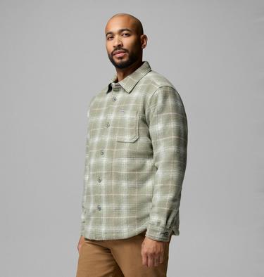 Men's Hunter Arch Shirt Jacket, Color: Sedona Sage, Bivy Plaid, image 12