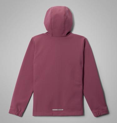 Youth Ascender Hooded Softshell Jacket, Color: Antique Mauve, image 2