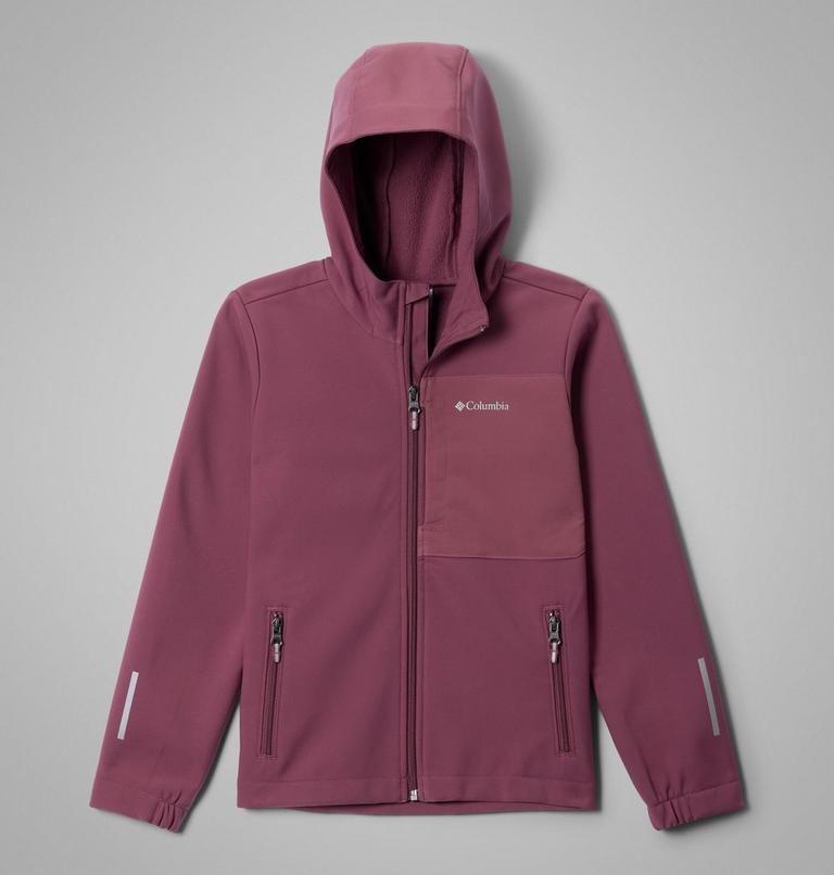 Youth Ascender Hooded Softshell Jacket, Color: Antique Mauve, image 1