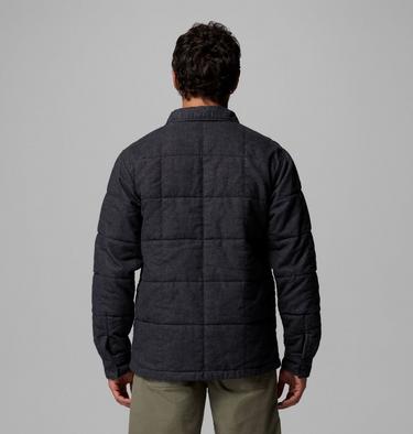 Men's Landroamer II Quilted Shirt Jacket, Color: Black, image 11