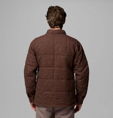 Men's Landroamer II Quilted Shirt Jacket, Color: Tobacco, image 7