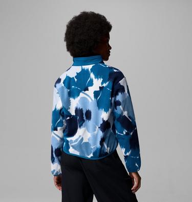 Polaire Semi-zipp&eacute;e &agrave; Imprim&eacute; Sequoia Grove II Femme, Color: Phoenix Blue Ikatbloom, image 11