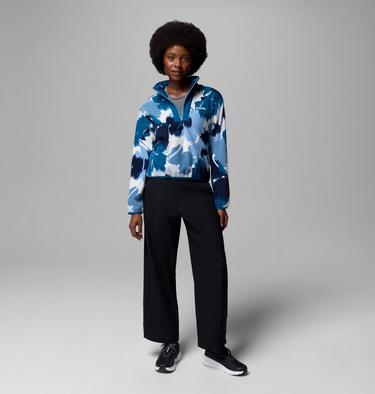 Polaire Semi-zipp&eacute;e &agrave; Imprim&eacute; Sequoia Grove II Femme, Color: Phoenix Blue Ikatbloom, image 10