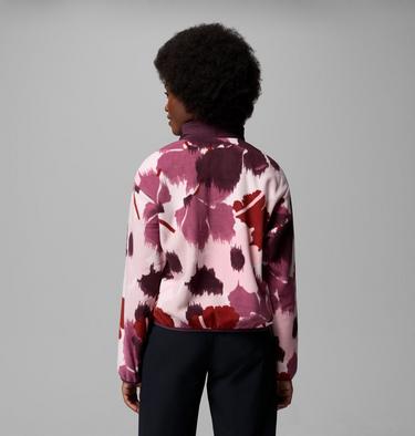 Polaire Semi-zipp&eacute;e &agrave; Imprim&eacute; Sequoia Grove II Femme, Color: Antique Mauve Ikatbloom, image 3
