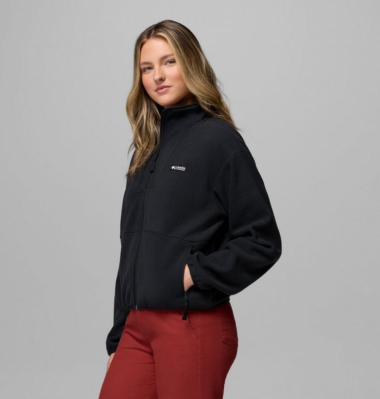 Women's Sequoia Grove II Fleece Jacket, Color: Black, image 4