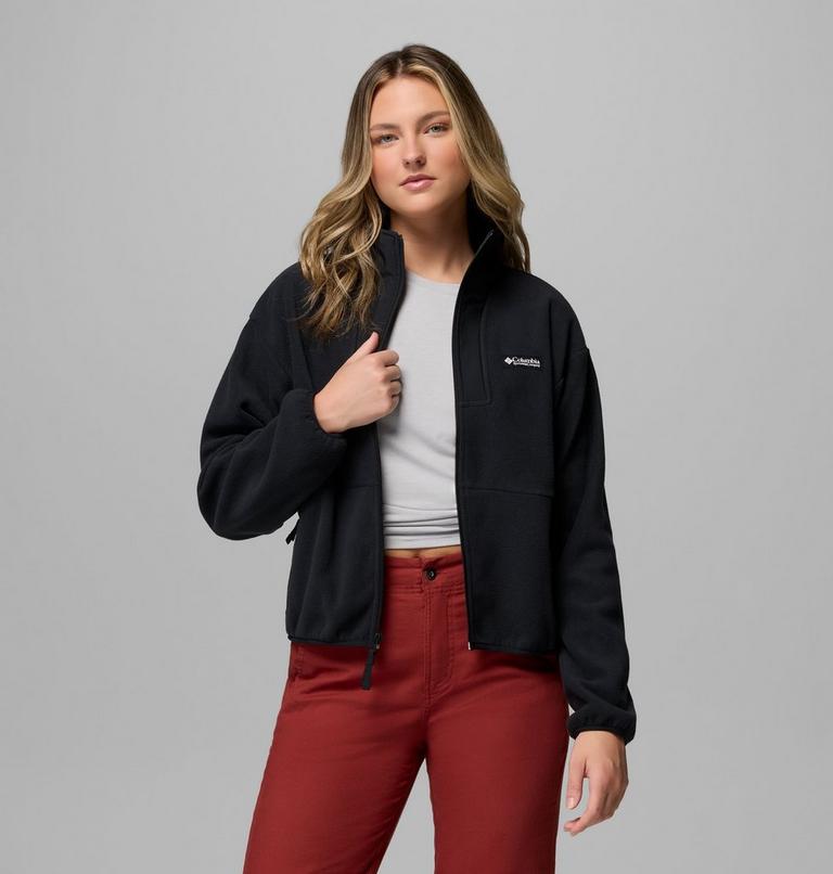 Women's Sequoia Grove II Fleece Jacket, Color: Black, image 5