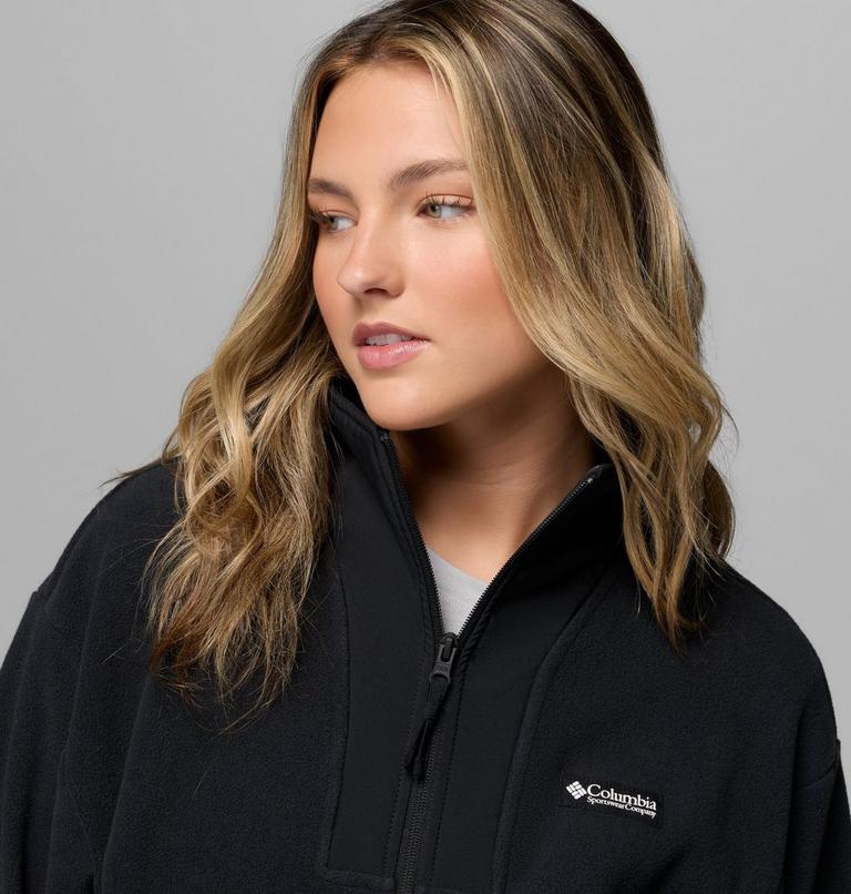 Women's Sequoia Grove II Fleece Jacket, Color: Black, image 6