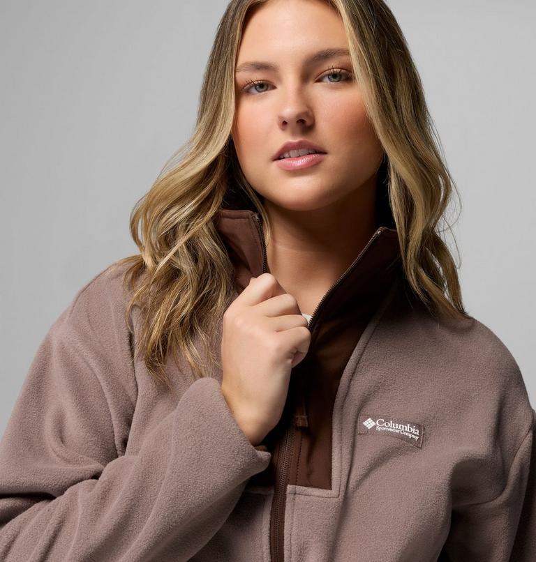 Women's Sequoia Grove II Fleece Jacket, Color: Iron, Tobacco, image 6