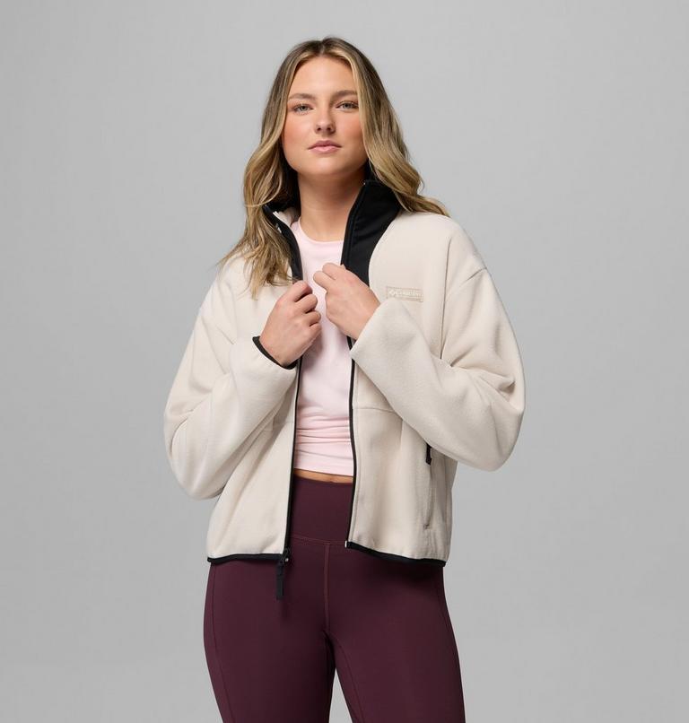Women's Sequoia Grove II Fleece Jacket, Color: Dark Stone, Black, image 5
