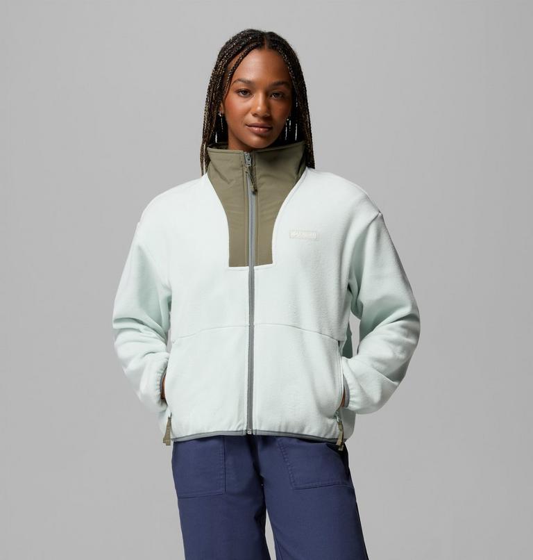 Women's Sequoia Grove II Fleece Jacket, Color: Tea Light, Sedona Sage, image 1