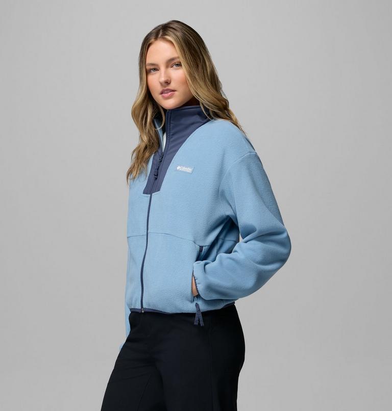 Women's Sequoia Grove II Fleece Jacket, Color: Rainy Day, Nocturnal, image 4