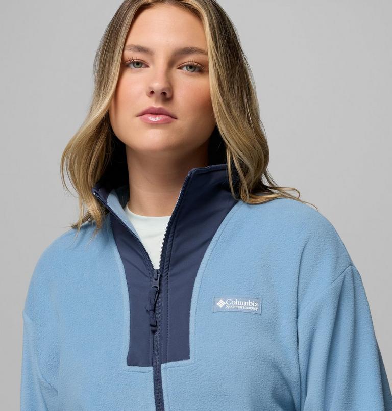 Women's Sequoia Grove II Fleece Jacket, Color: Rainy Day, Nocturnal, image 6