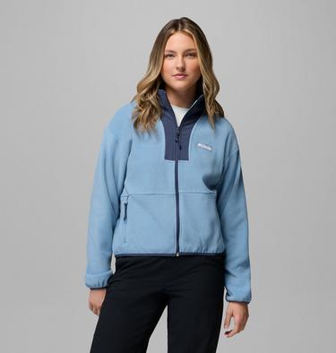 Women's Sequoia Grove II Fleece Jacket, Color: Rainy Day, Nocturnal, image 9