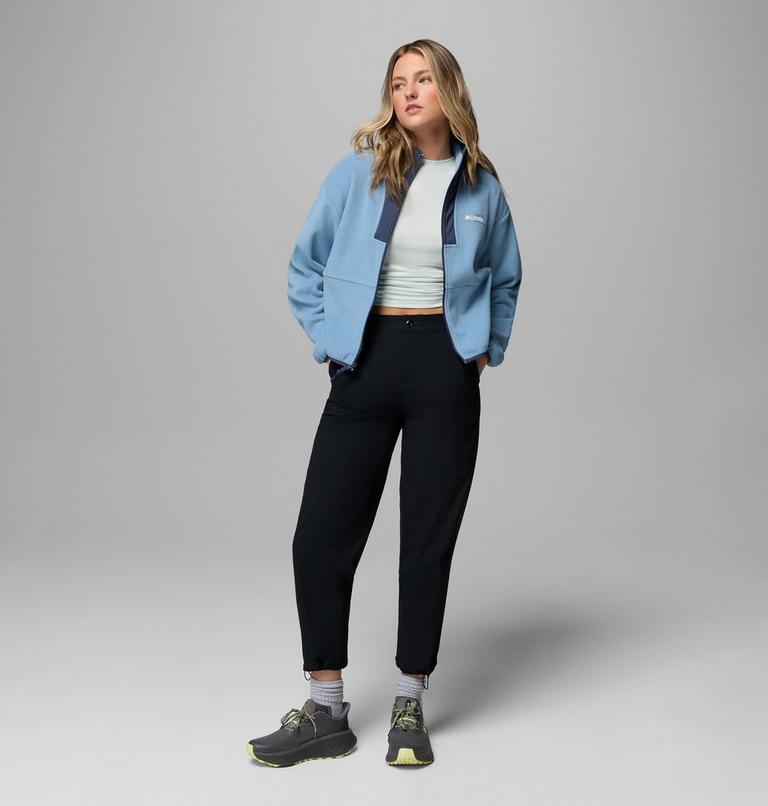 Women's Sequoia Grove II Fleece Jacket, Color: Rainy Day, Nocturnal, image 2