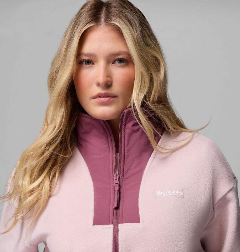 Veste Polaire Sequoia Grove II Femme, Color: Mineral Pink, Antique Mauve, image 6