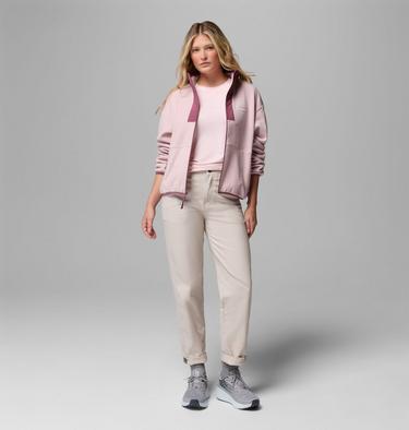 Veste Polaire Sequoia Grove II Femme, Color: Mineral Pink, Antique Mauve, image 2
