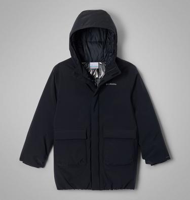 Parka impermeable Highland Haven para j&oacute;venes, Color: Black, image 7
