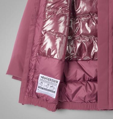 Youth Highland Haven Waterproof Parka, Color: Antique Mauve, image 3